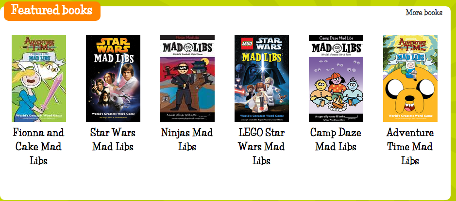 Mad Libs for every occasion!