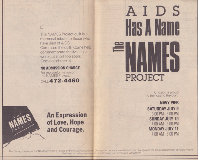 Names Project Ad
